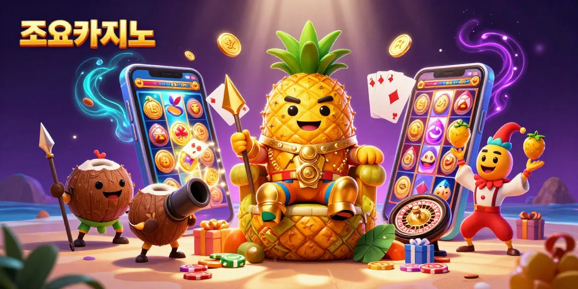 Join 조이카지노 for thrilling gaming adventures with dynamic casino elements and vibrant characters.