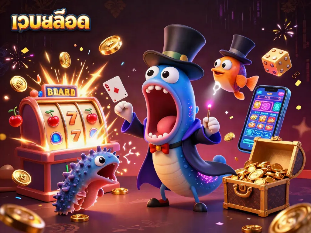 เว็บสล็อต สนุกไปกับการเล่นพนันในภาพ 3D สุดอลังการ
