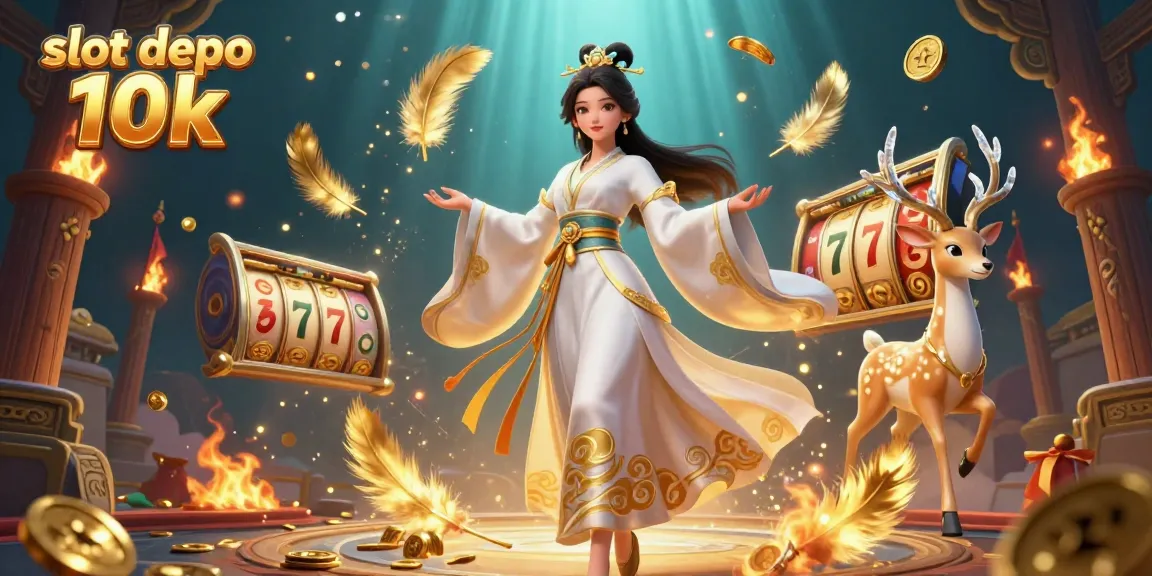 Experience thrilling wins at slot depo 10k with a dynamic scene featuring games and rich visuals.