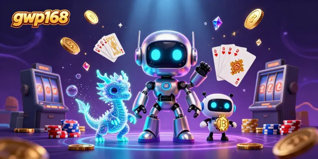 GWP168 hadir dengan makhluk futuristik dalam permainan kasino megah yang penuh harta dan keseruan