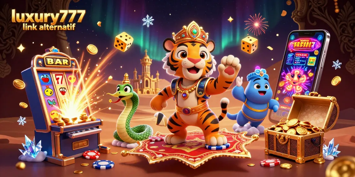 Mengakses luxury777 link alternatif untuk meraih kemenangan dengan mesin slot jackpot dan pesta koin.