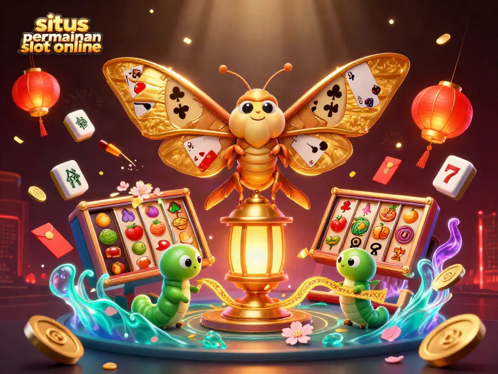 Mengakses situs permainan slot online menghasilkan momen keberuntungan dengan karakter menarik di mesin slot.