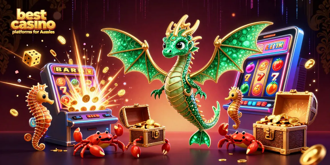 Experience the excitement of the best casino platforms for Aussies with vibrant slots and dynamic gaming action.