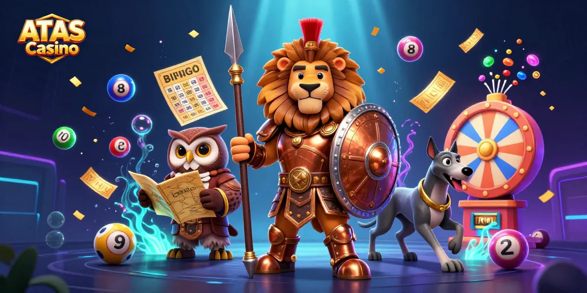 Experience thrilling games at ATAS Casino with vibrant action elements and winning opportunities.