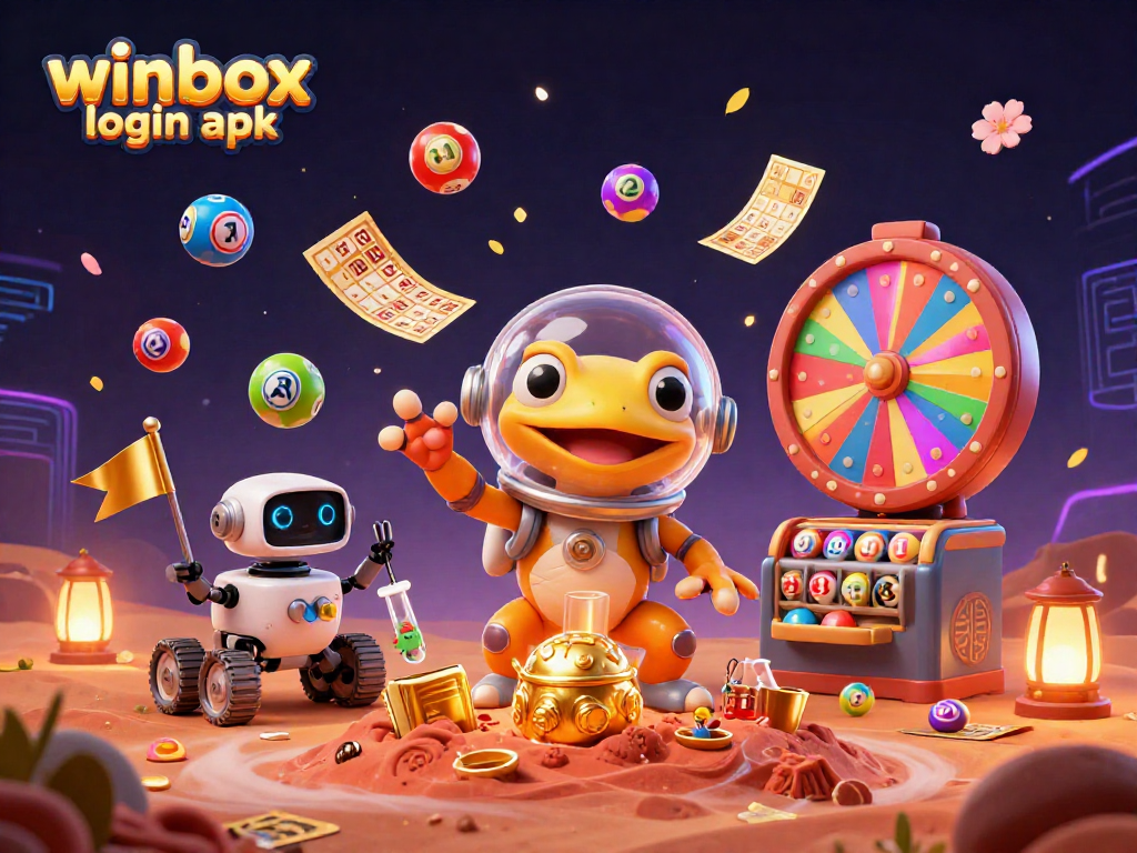 Experience the fun of winbox login apk in a vibrant 3D casino world with exciting game elements!