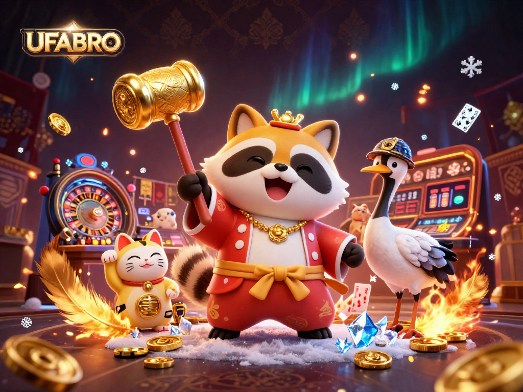 Experience winning opportunities with UFABRO's engaged characters and rich casino elements.
