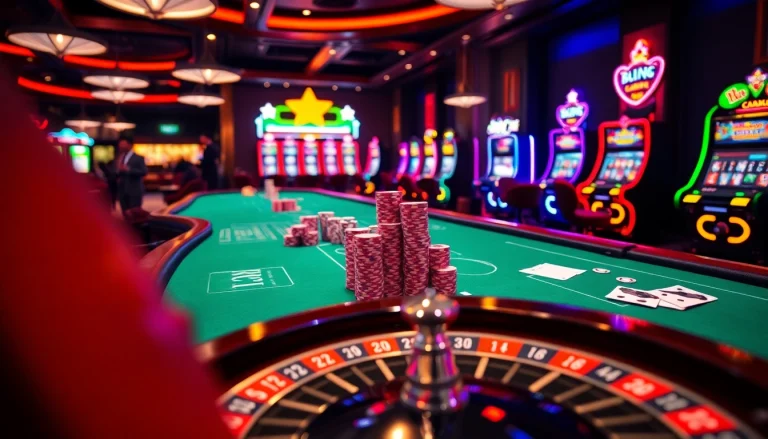 Experience high-stakes excitement at https://pg88us.com/ with vibrant casino visuals featuring roulette and poker.