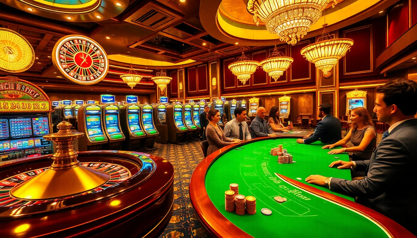 Experience the thrill of a live casino at https://win678.ink/ with vibrant roulette wheels and poker tables.
