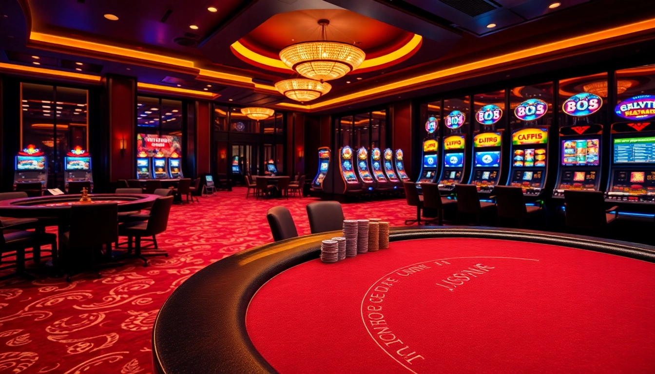 Experience the excitement of Jun88 Casino with vibrant tables and thrilling games.
