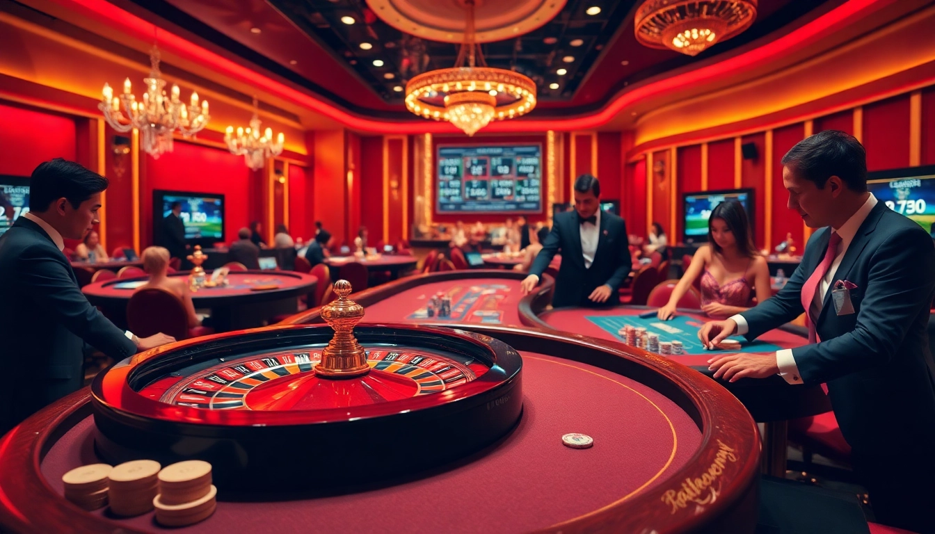 Engaging players in a stylish casino backdrop while exploring keluaran china betting strategies.