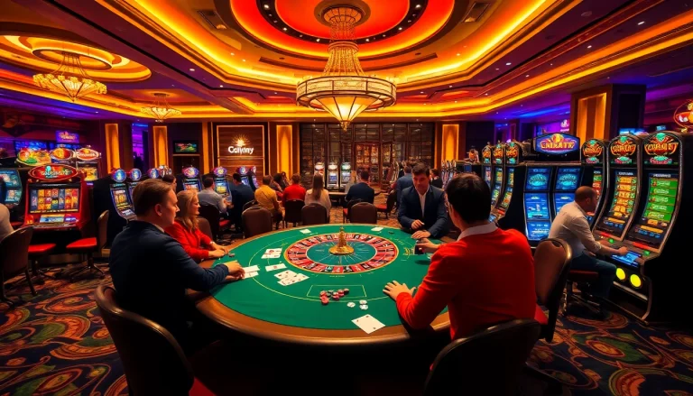 Experience thrilling games at https://bet88fun.net/ featuring poker tables and vibrant slot machines.