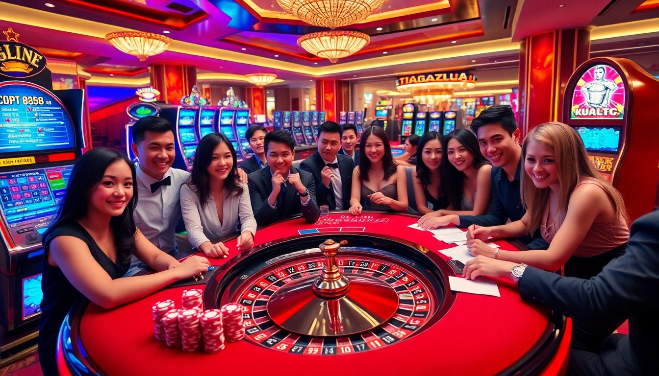 Engage with the thrilling casino vibes at https://www.6l777.vip/ with elegant roulette wheels and colorful poker chips.