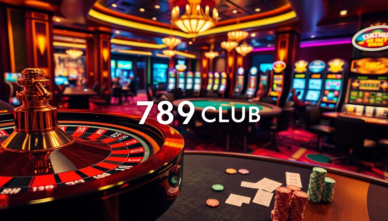 Experience the thrill of 789CLUB with vibrant casino activities and gaming excitement.