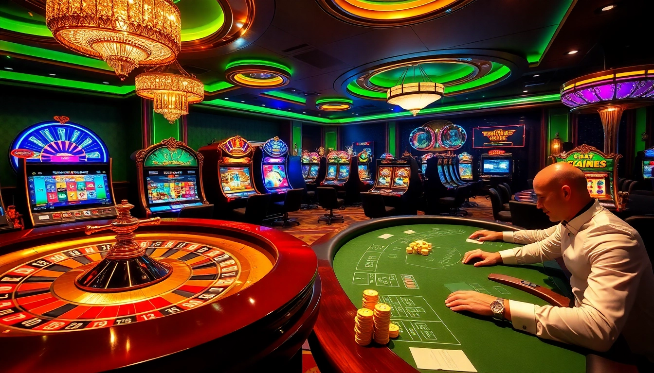 Experience thrilling gameplay at Helloo88 with vibrant casino tables and interactive gaming.