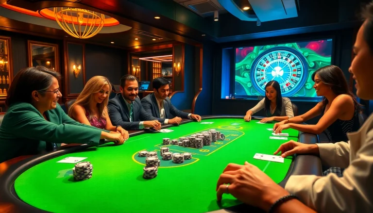 Experience high-stakes gaming at iWin's luxurious casino tables.