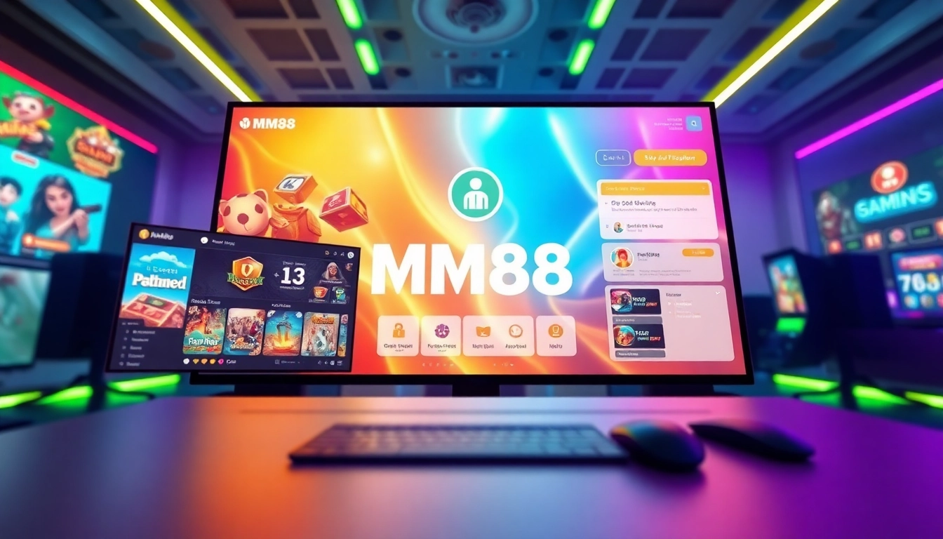 MM88 online gaming interface showcasing user-friendly navigation and security features.