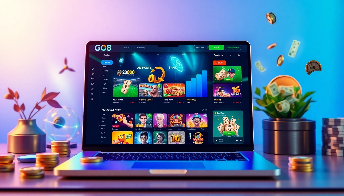 Explore the vibrant online gaming environment at https://go8s.bio/, showcasing exciting options for casino games and sports betting.