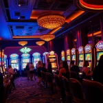 Players winning jackpots at Batman138's exciting slot machines in a luxurious casino setting.